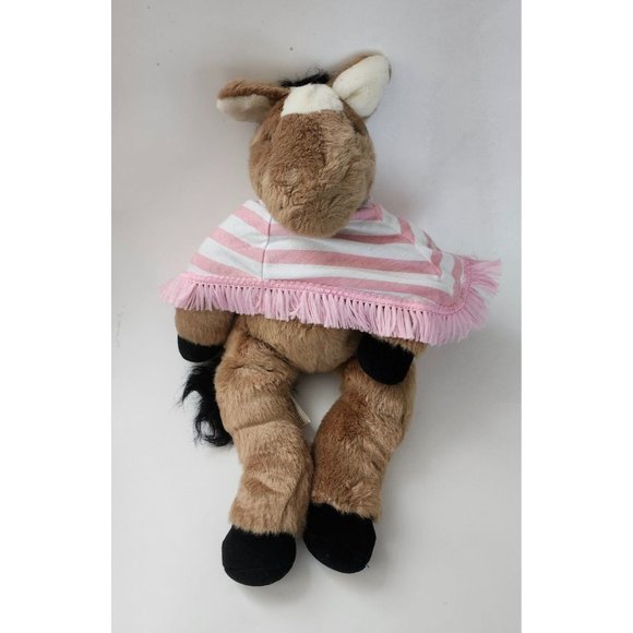 Build A Bear Workshop Floppy Pony Brown Plush Stuffed 18" Animal 1997 - Picture 1 of 7